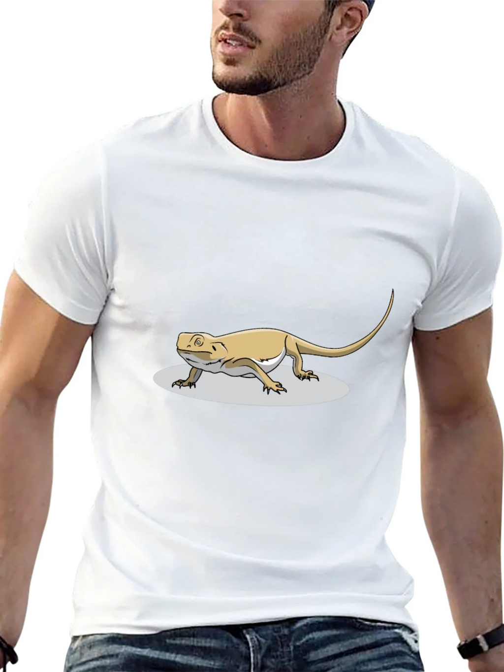 Bearded Dragon Lizard Graphic Tee - Unisex product image 11