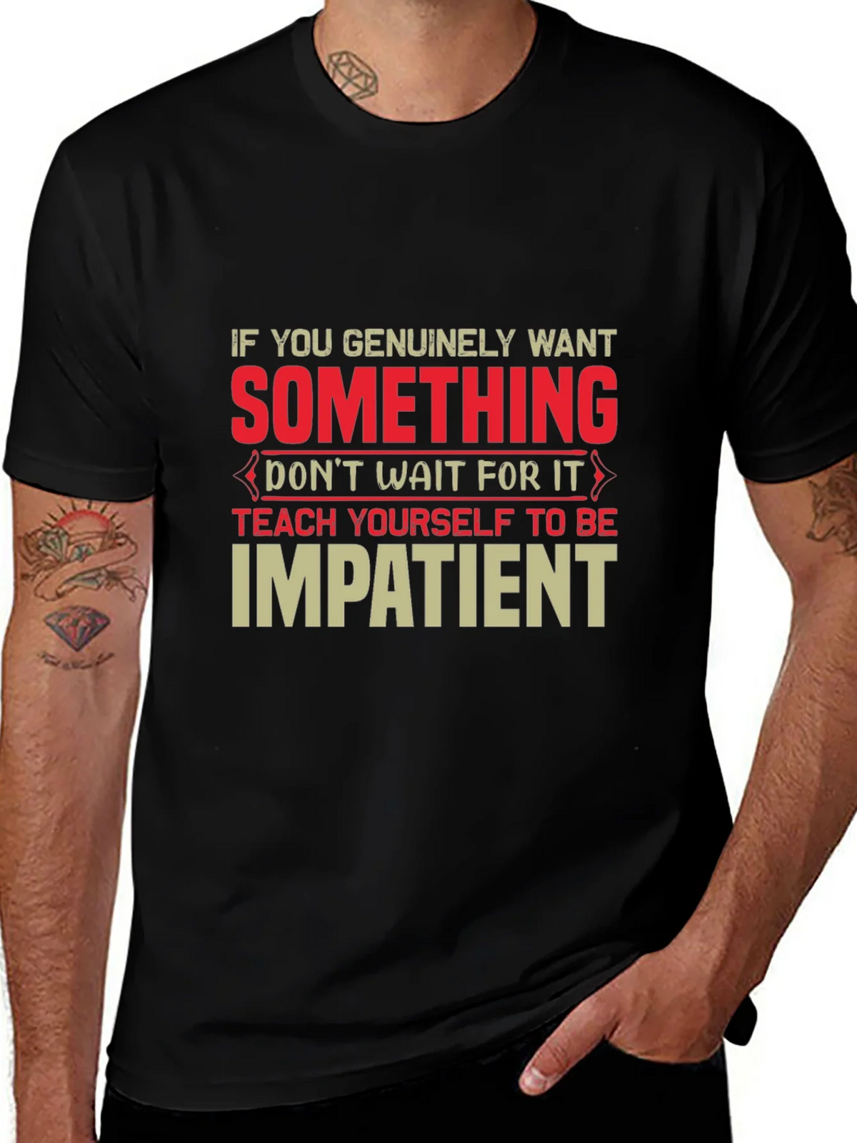 Impatient T-Shirt - Motivational Graphic Tee product image 1