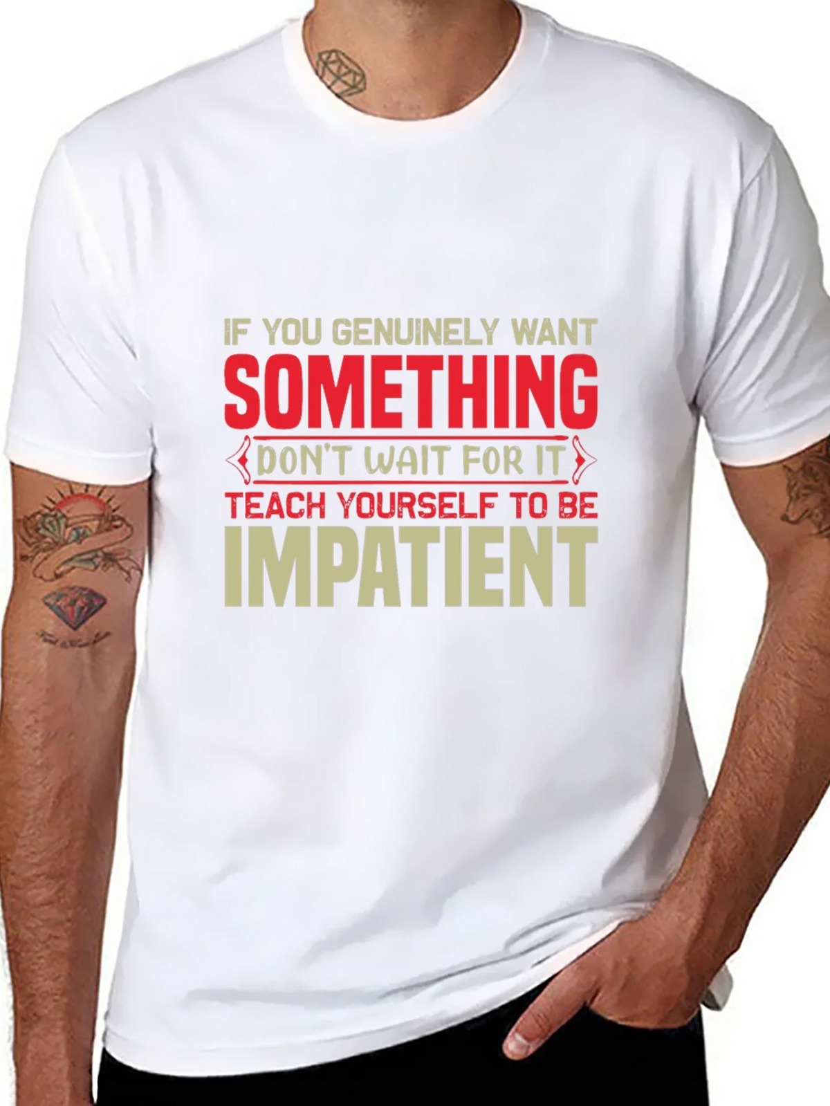 Impatient T-Shirt - Motivational Graphic Tee product image 6