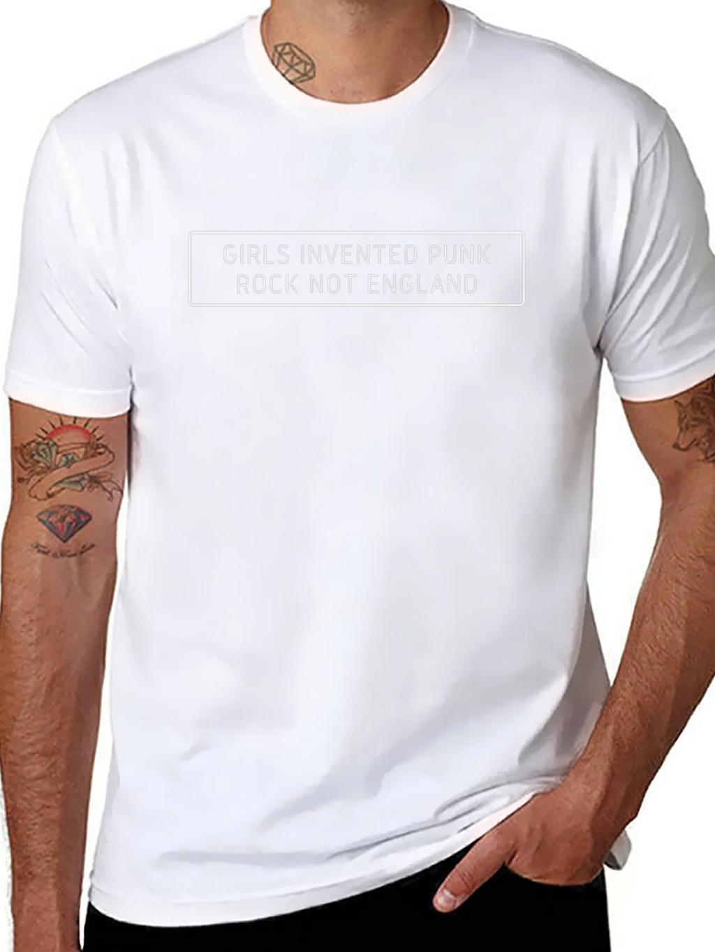 Girls Invented Punk Rock Graphic T-Shirt product image 7