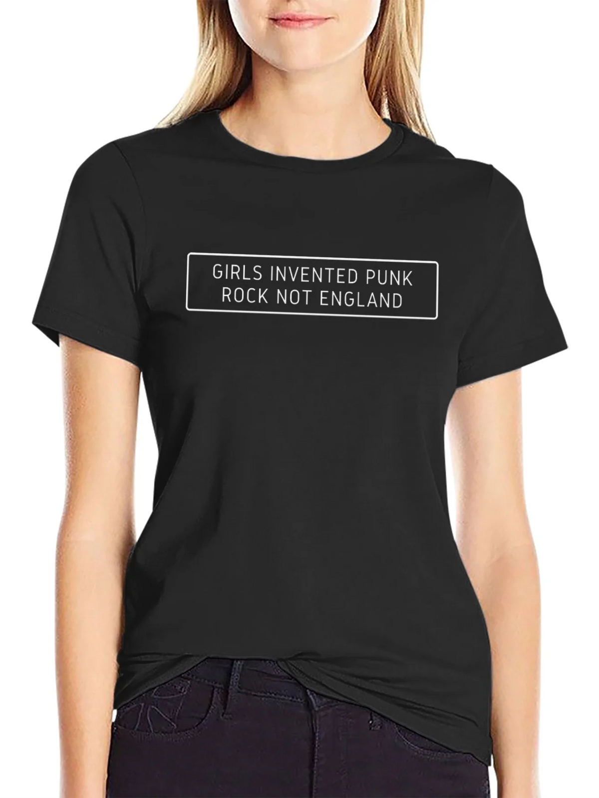 Girls Invented Punk Rock Graphic T-Shirt product image 2
