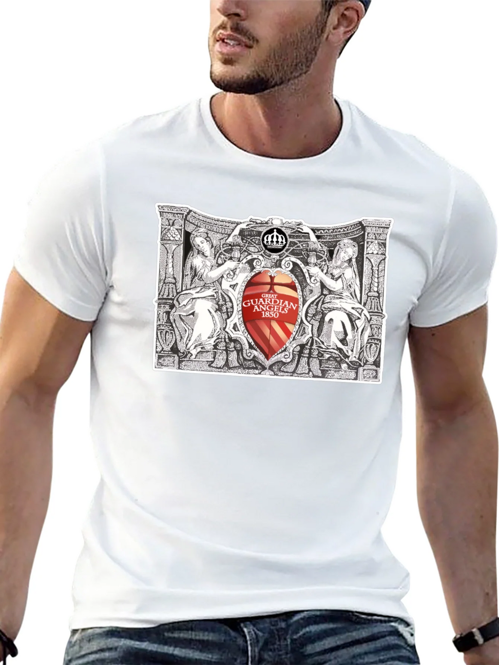 Guardian Angels T-Shirt - Black Tee product image 10