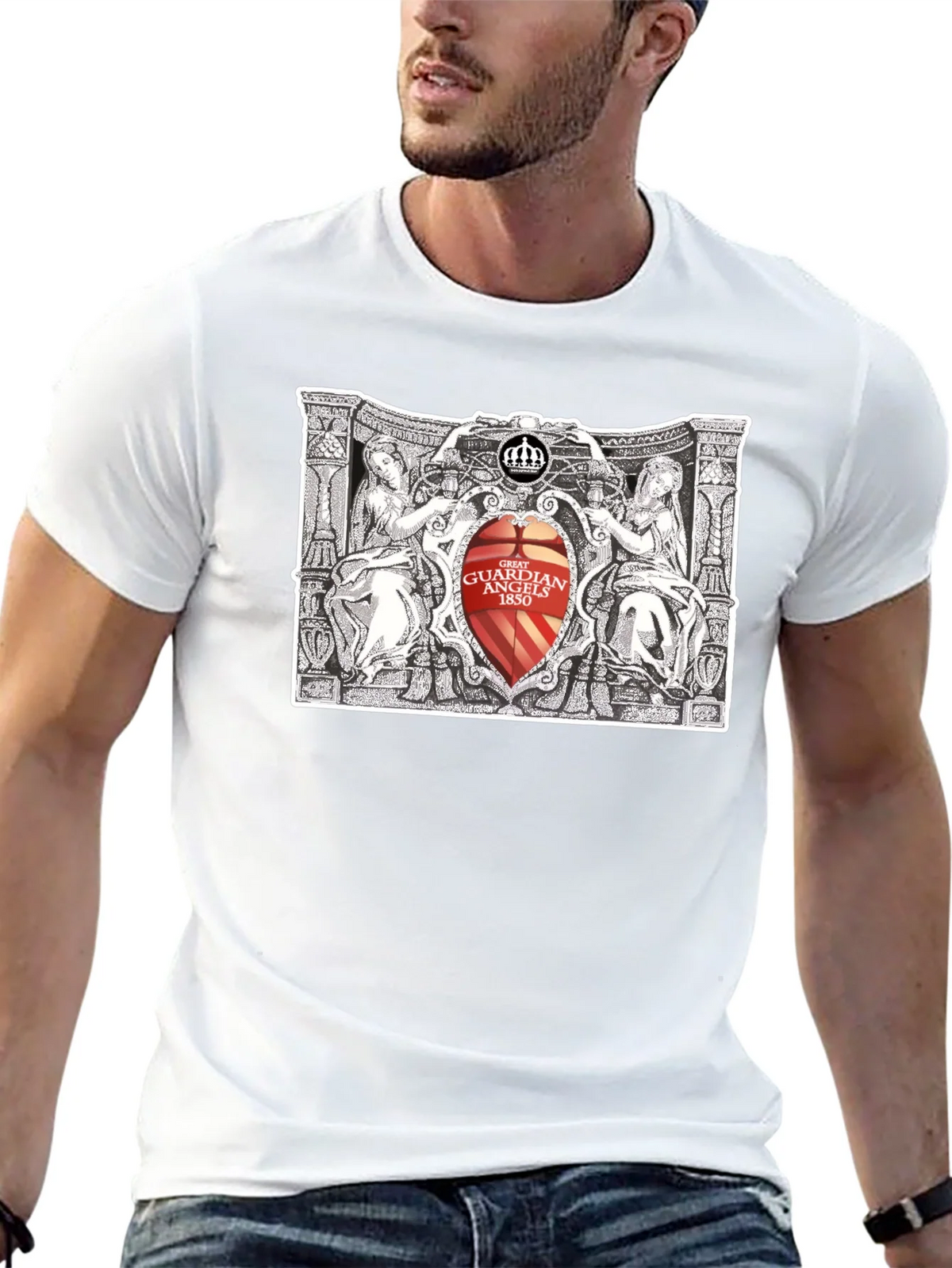 Guardian Angels T-Shirt - Black Tee product image 10