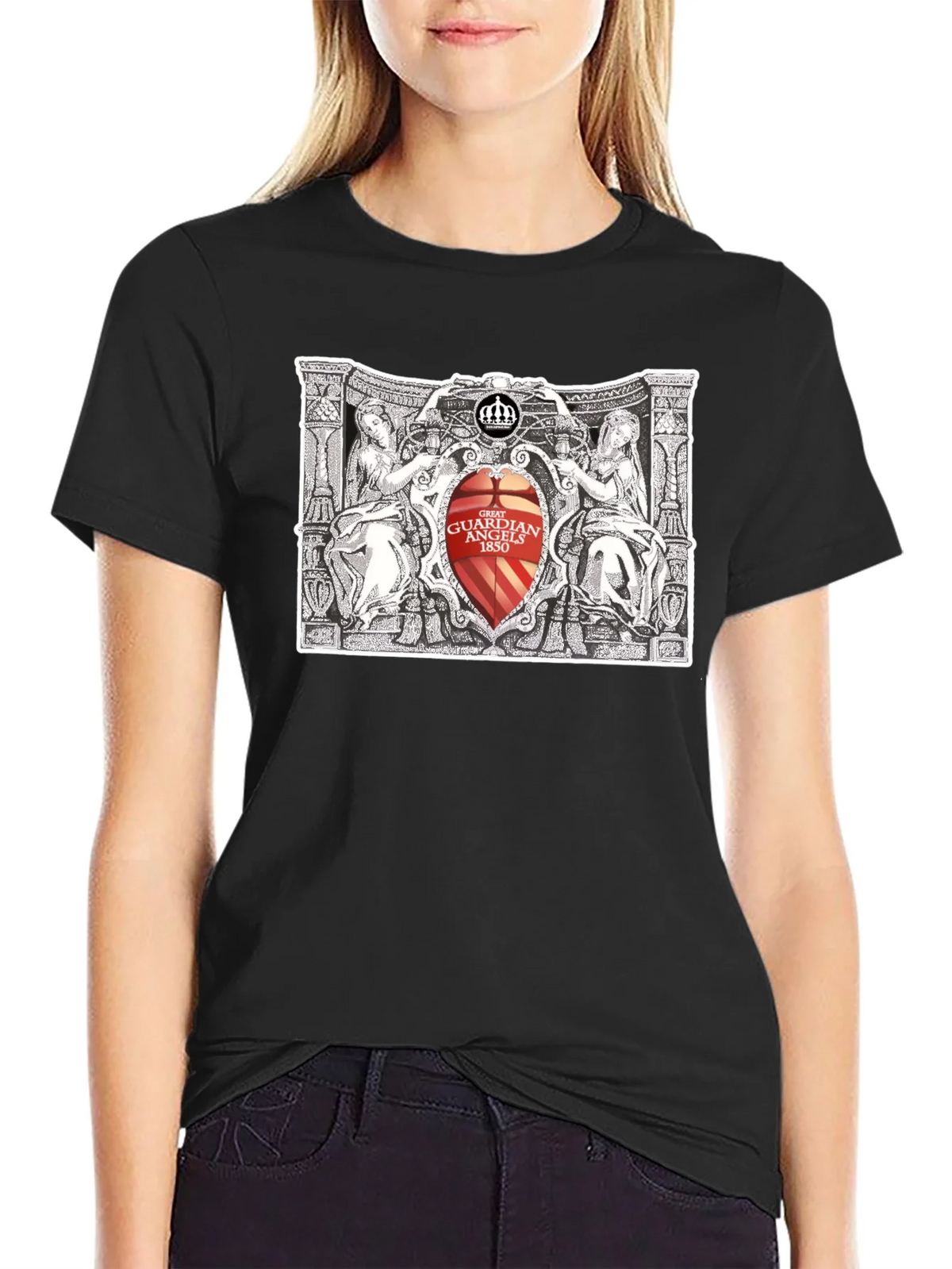 Guardian Angels T-Shirt - Black Tee product image 2
