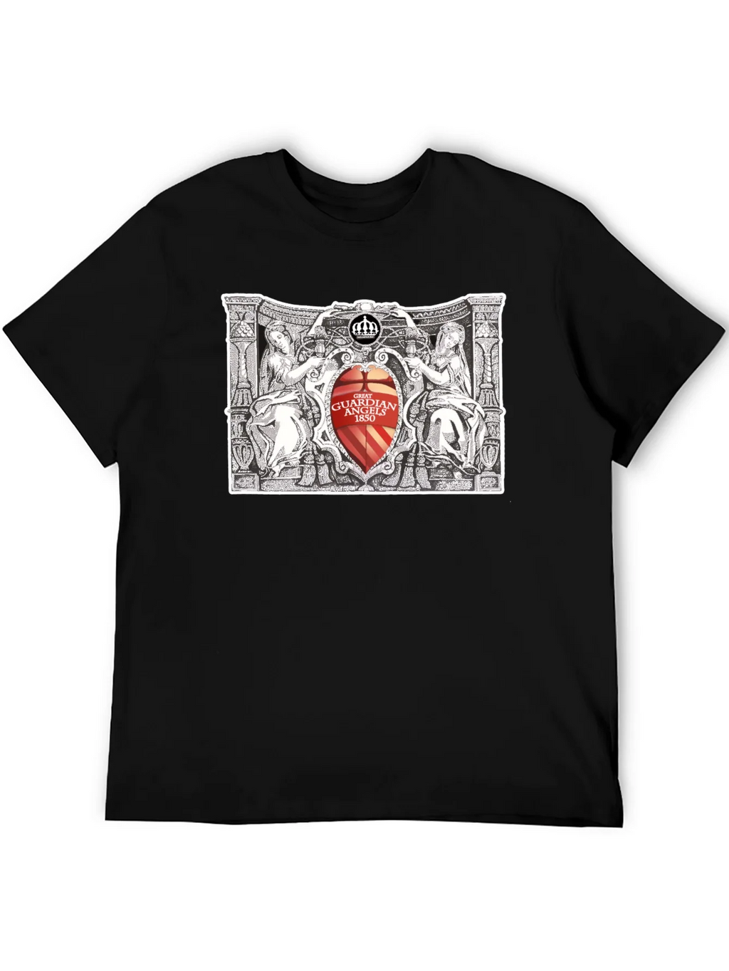 Guardian Angels T-Shirt - Black Tee product image 4