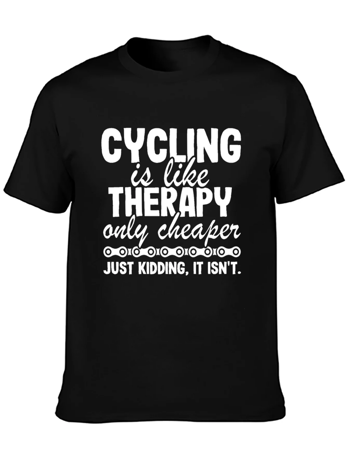 Cycling Therapy T-Shirt - Funny Biker Tee product image 3