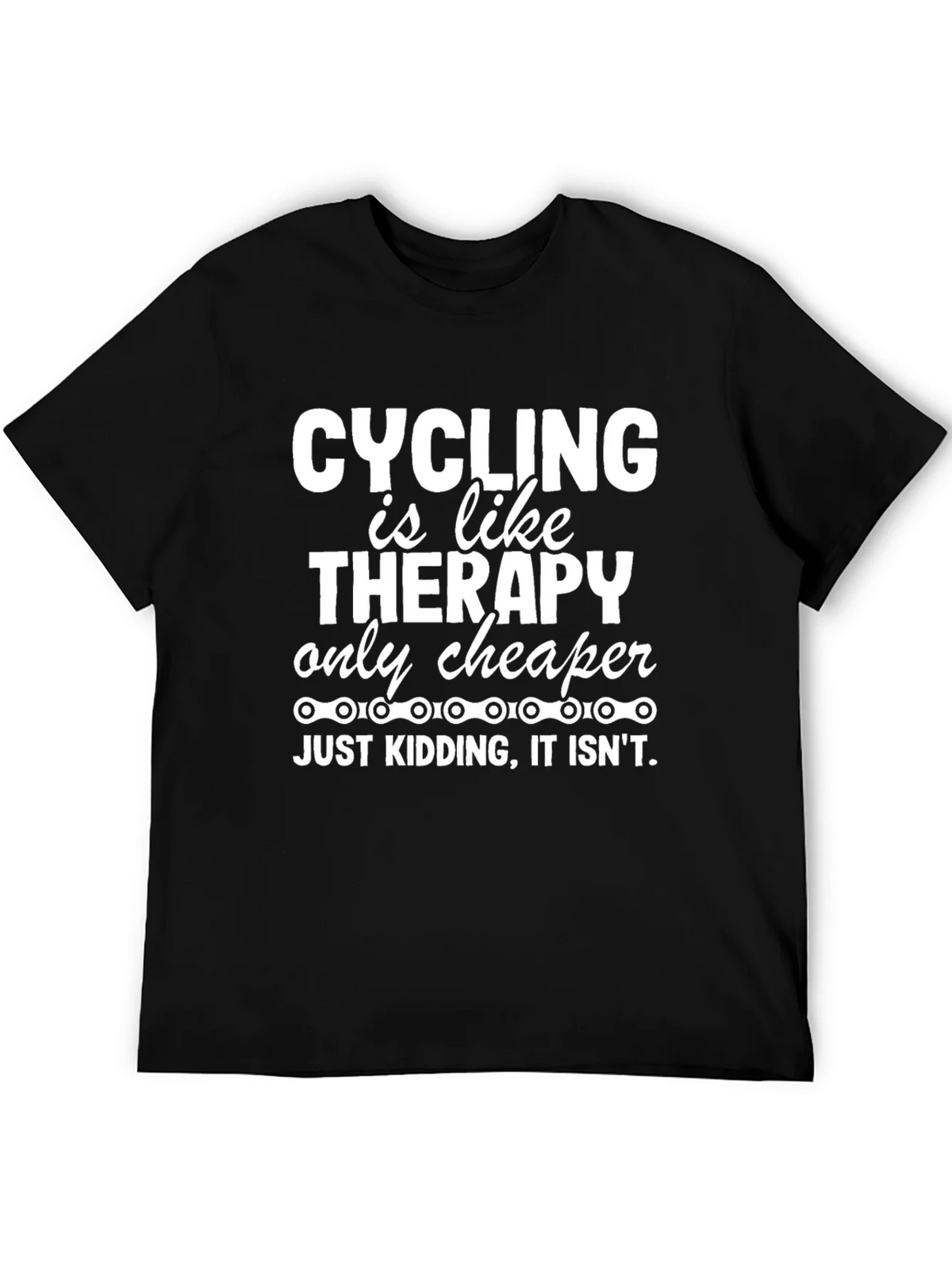 Cycling Therapy T-Shirt - Funny Biker Tee product image 4