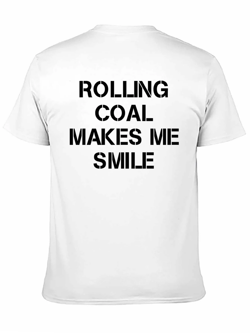 Rolling Coal Makes Me Smile Black T-Shirt product image 10