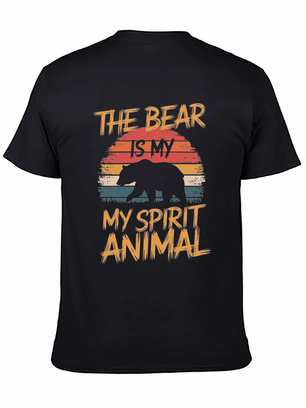 Bear Spirit Animal Graphic Tee product image 3