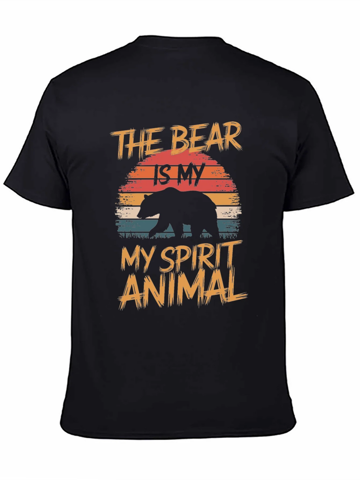 Bear Spirit Animal Graphic Tee product image 3
