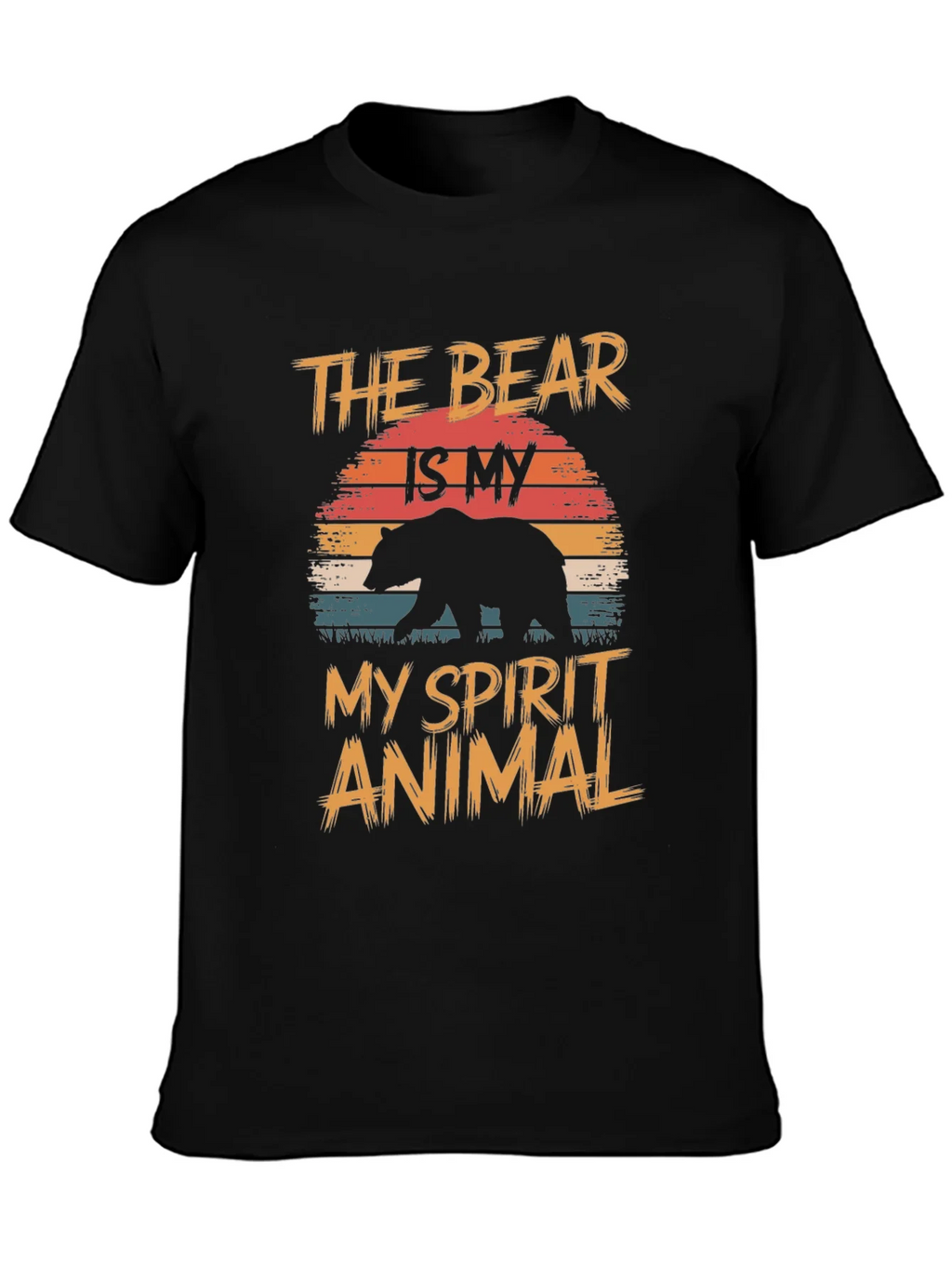 Bear Spirit Animal Graphic Tee product image 2