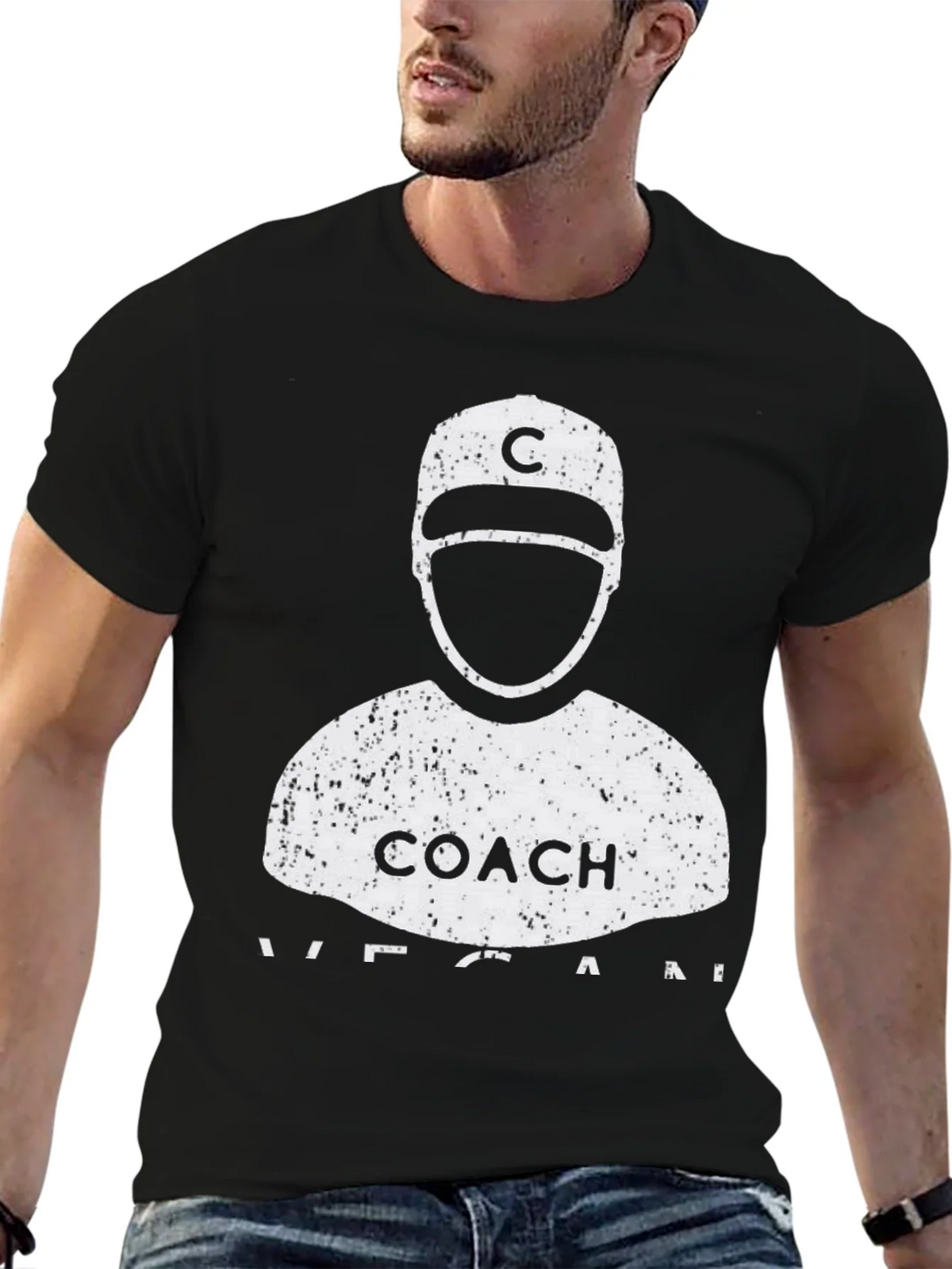 Vegan Coach Graphic T-Shirt - Unisex Fit product image 5