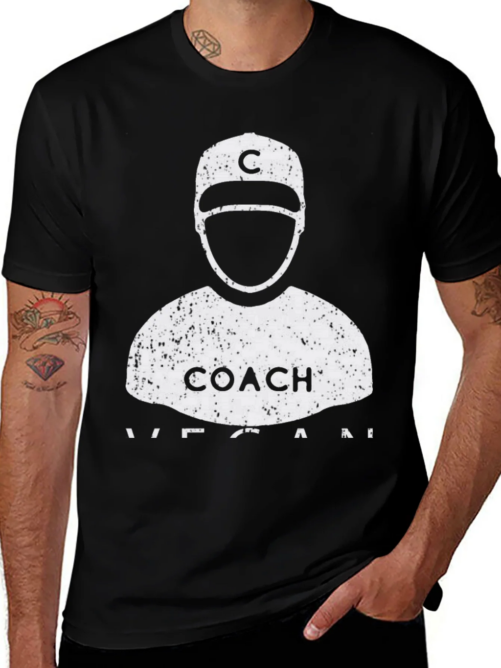 Vegan Coach Graphic T-Shirt - Unisex Fit product image 1