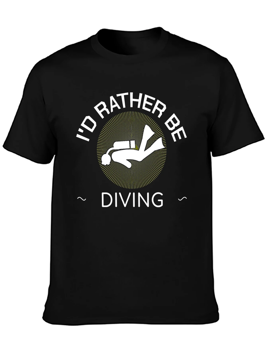 Diving T-Shirt - Id Rather Be Tee product image 3