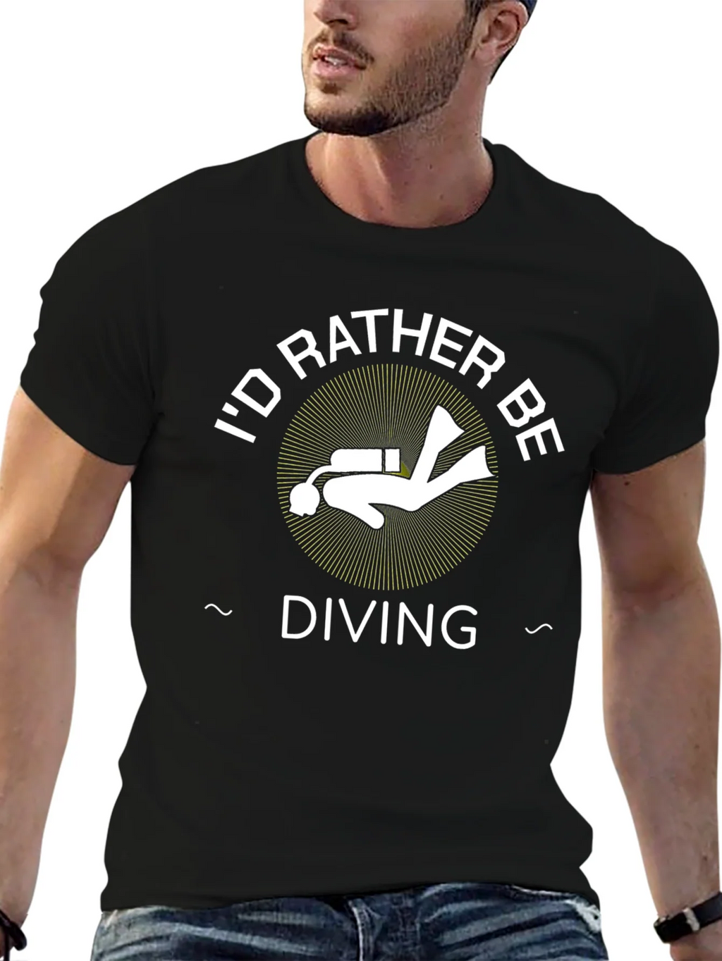 Diving T-Shirt - Id Rather Be Tee product image 6
