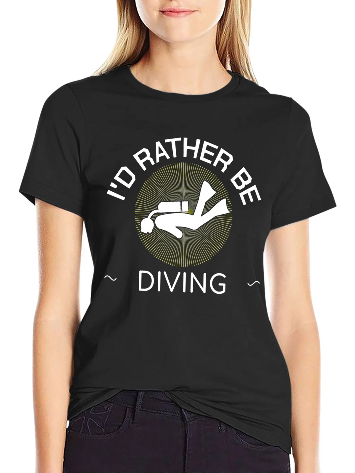 Diving T-Shirt - Id Rather Be Tee product image 2