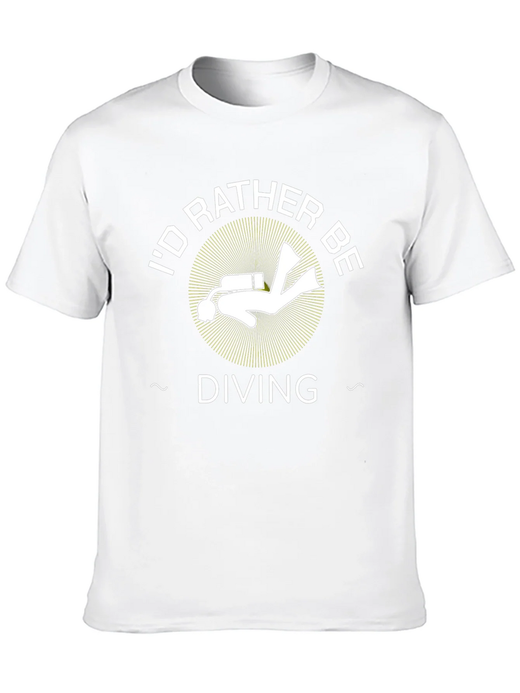 Diving T-Shirt - Id Rather Be Tee product image 8
