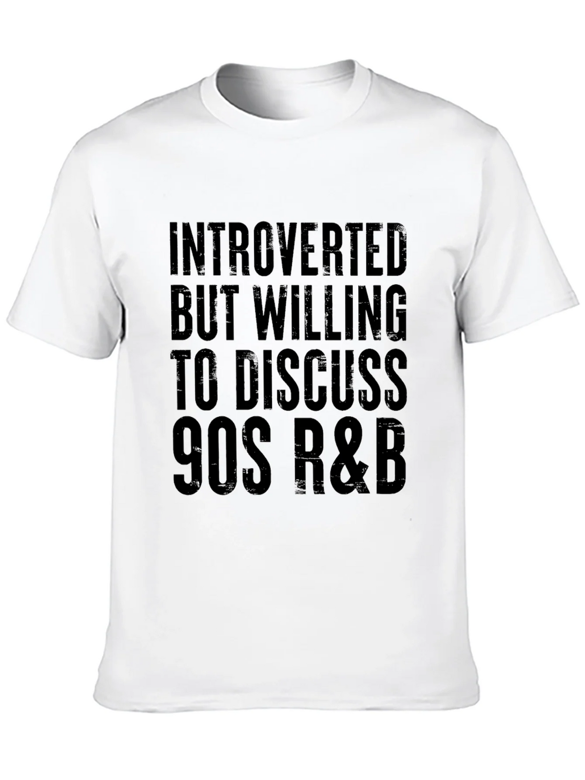 Introverted 90s R&B T-Shirt - Black product image 8