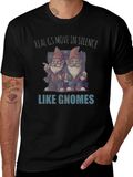 Real Gs Gnome T-Shirt - Funny Graphic Tee product image 1