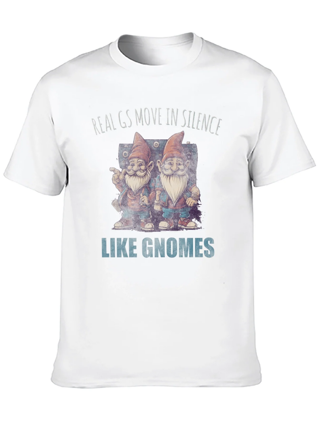 Real Gs Gnome T-Shirt - Funny Graphic Tee product image 8
