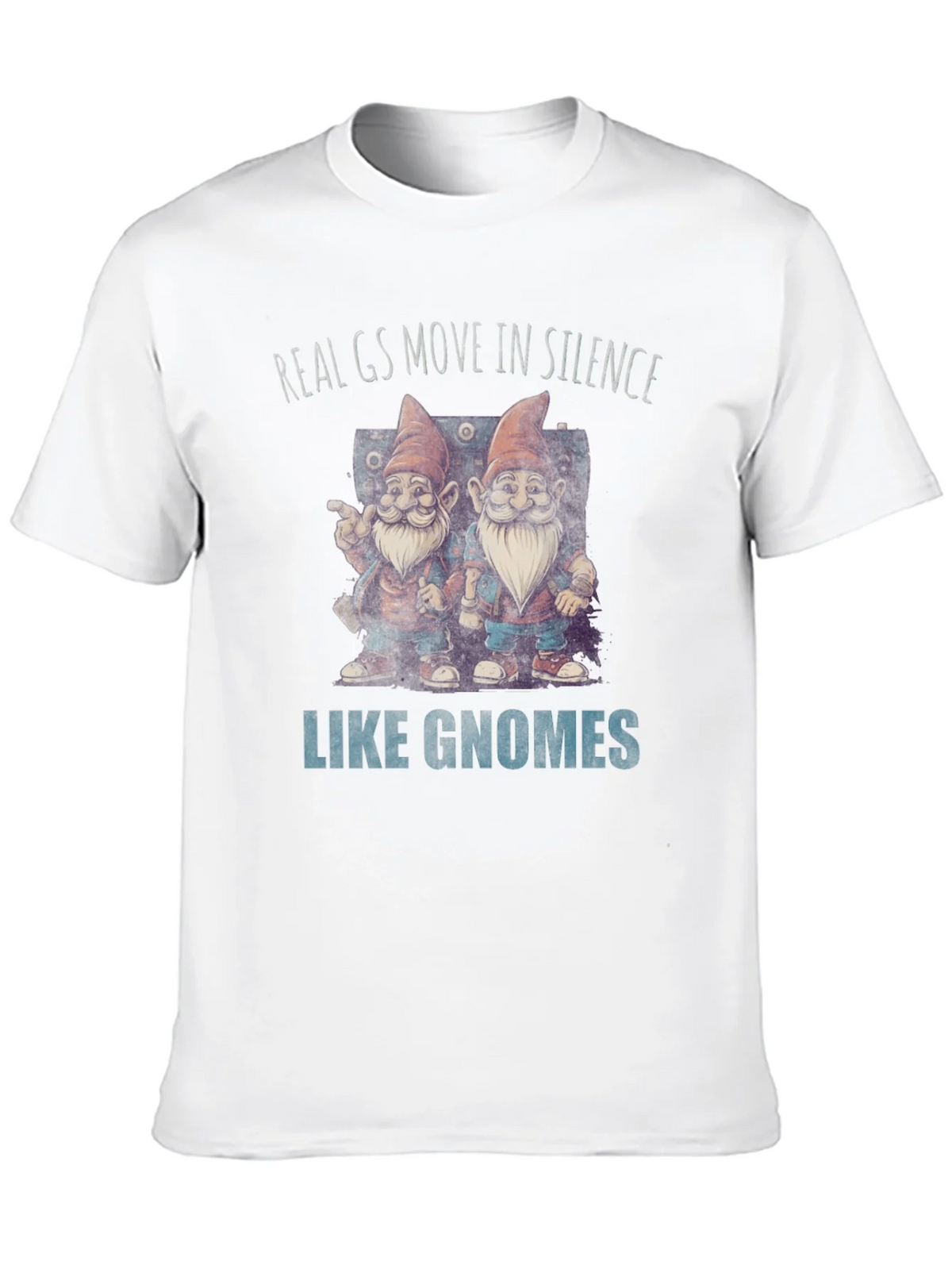 Real Gs Gnome T-Shirt - Funny Graphic Tee product image 8