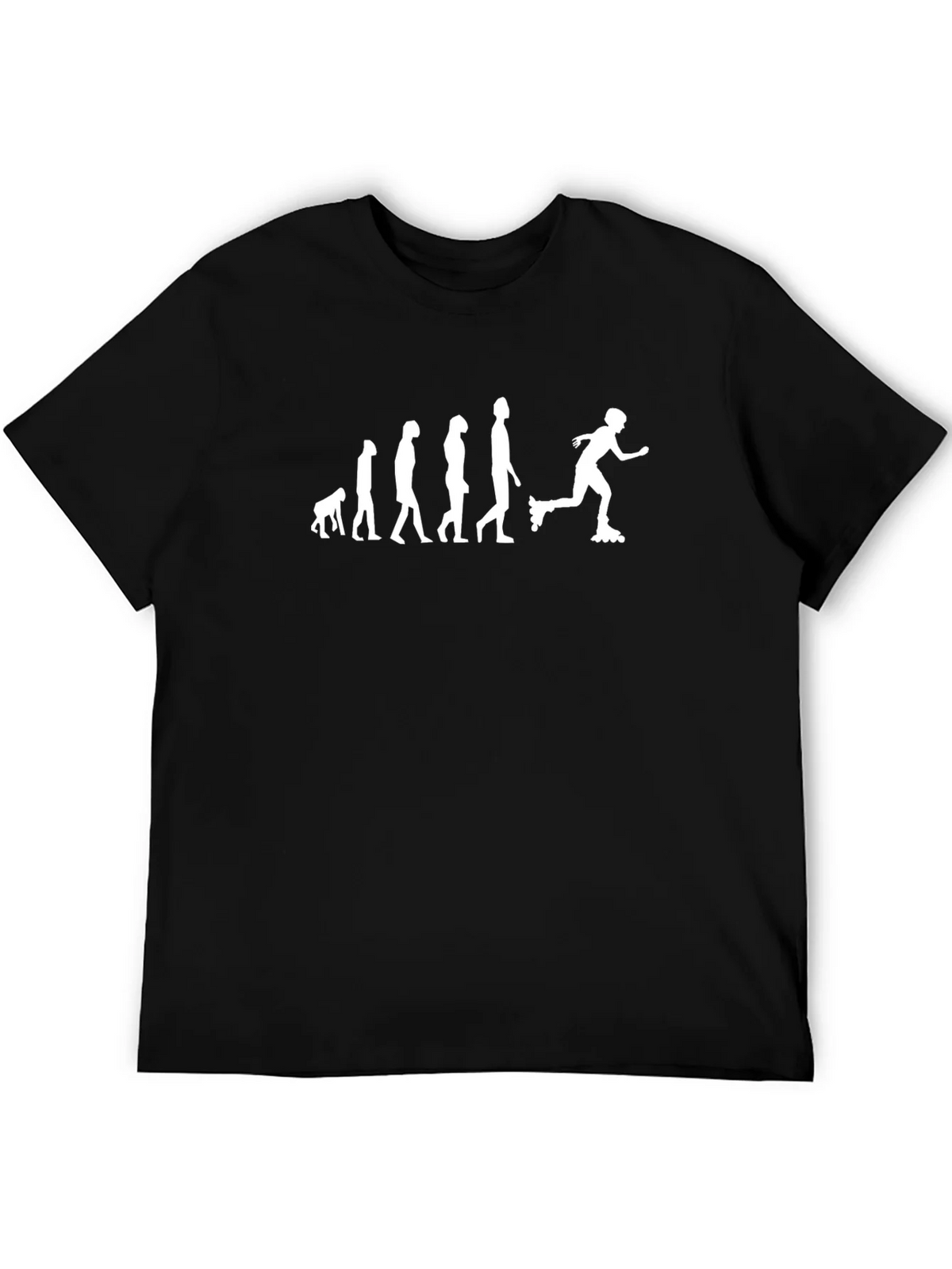 Evolution of Roller Skating T-Shirt product image 5