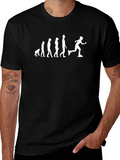 Evolution of Roller Skating T-Shirt product image 1