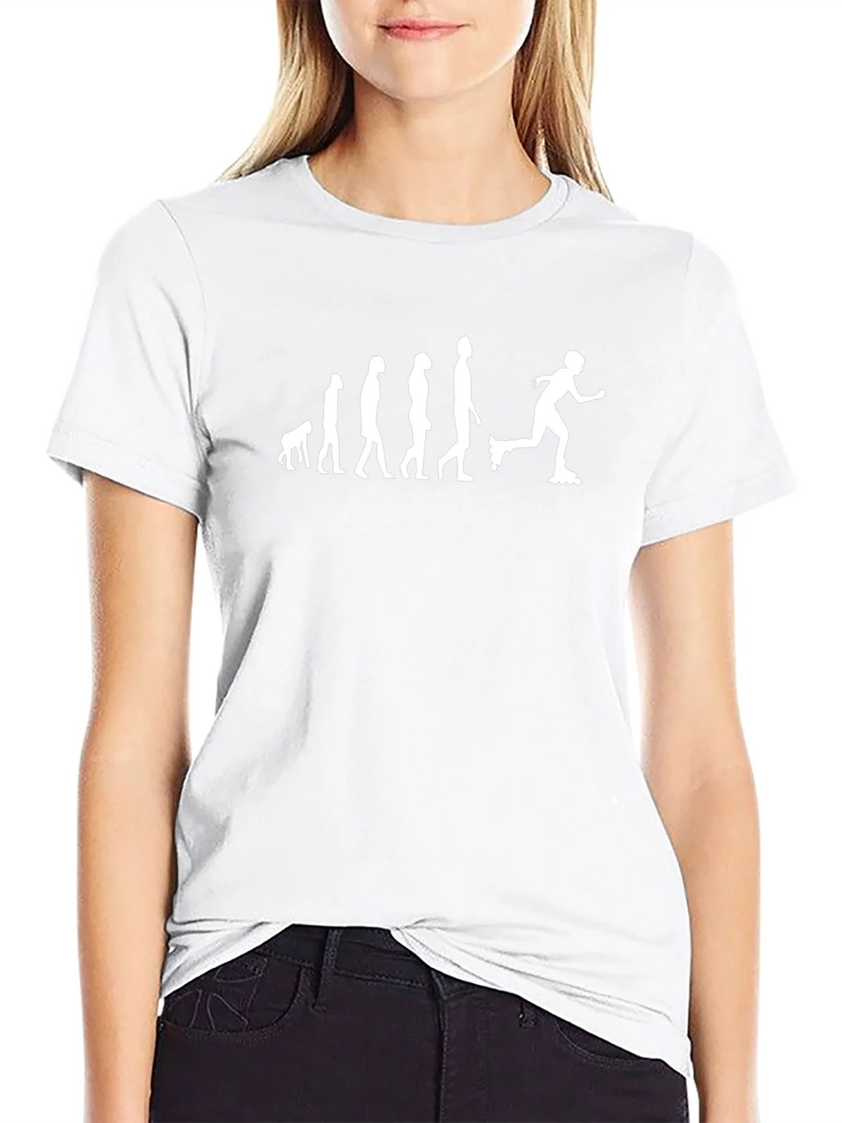 Evolution of Roller Skating T-Shirt product image 8