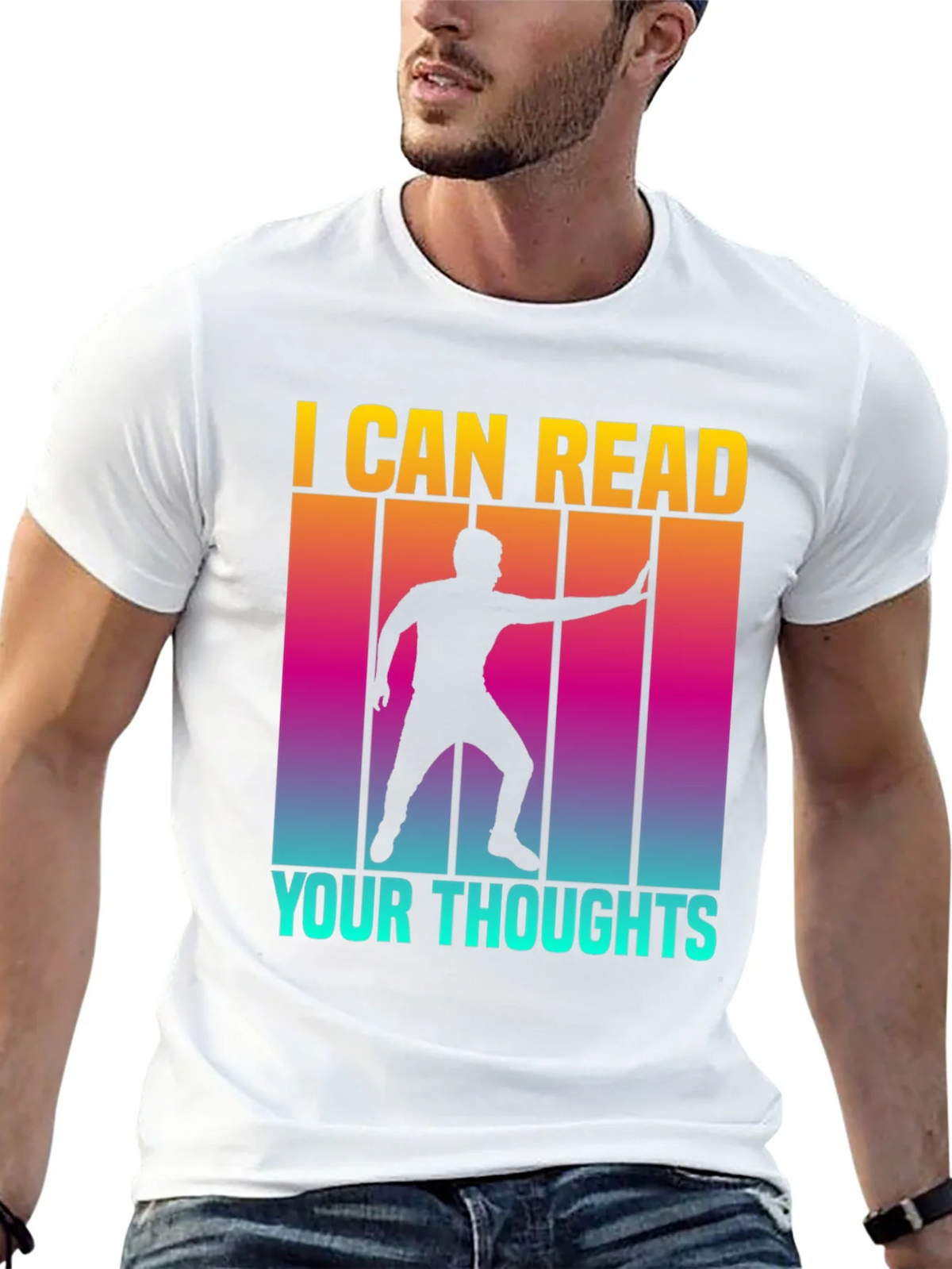 I Can Read Your Thoughts Graphic Tee product image 10