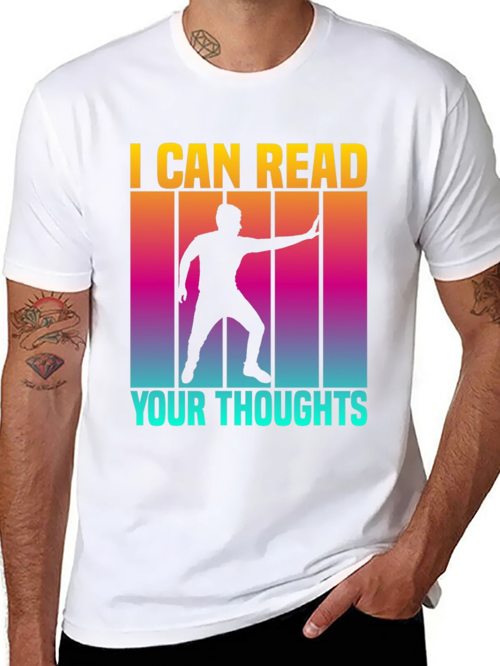 I Can Read Your Thoughts Graphic Tee product image 5