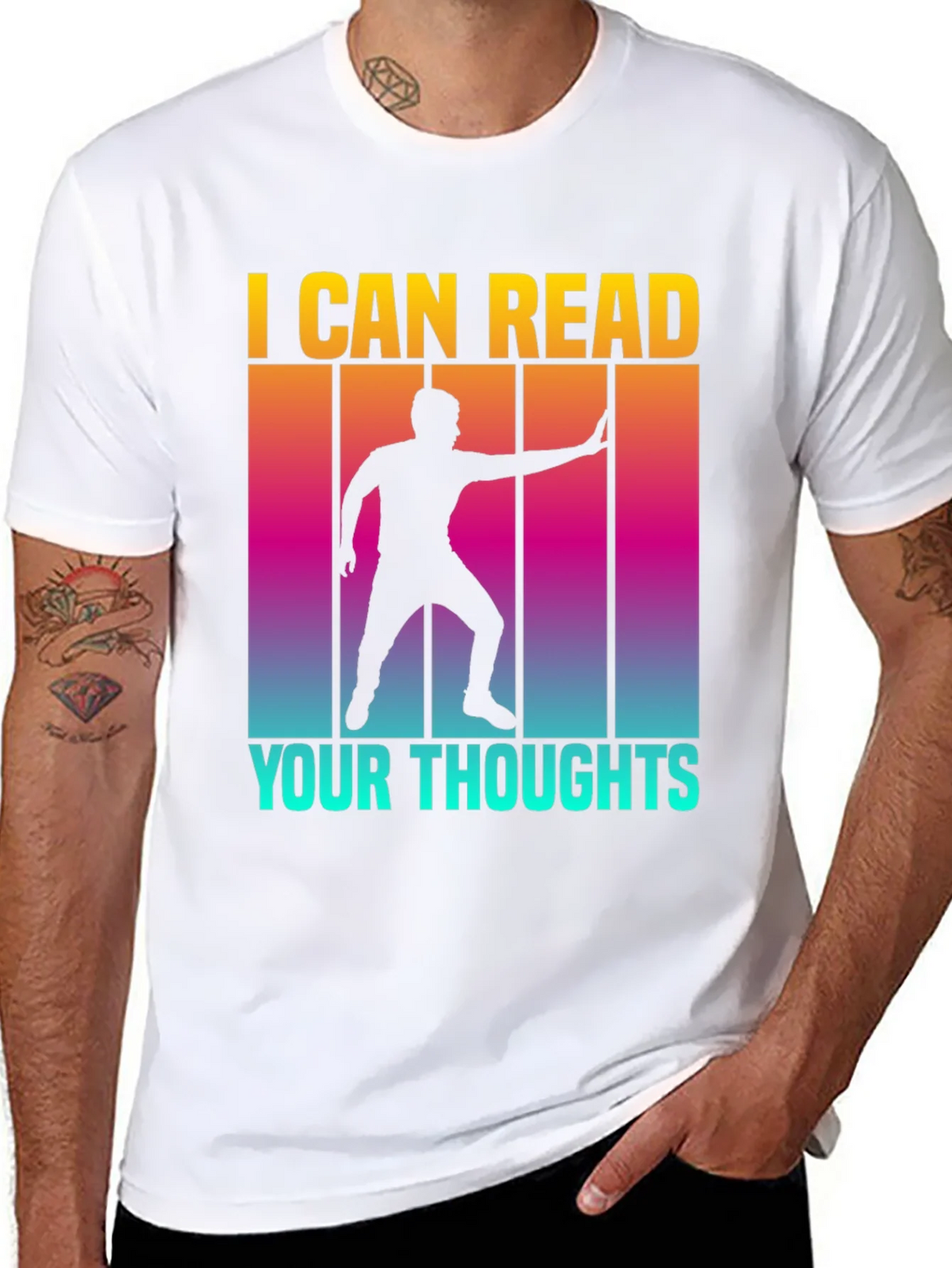 I Can Read Your Thoughts Graphic Tee product image 5