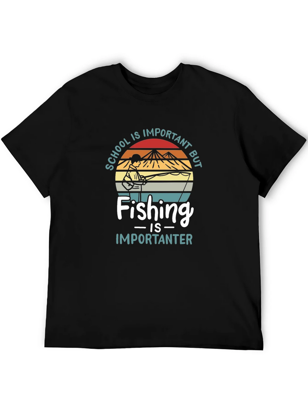 Fishing is Importanter T-Shirt product image 5