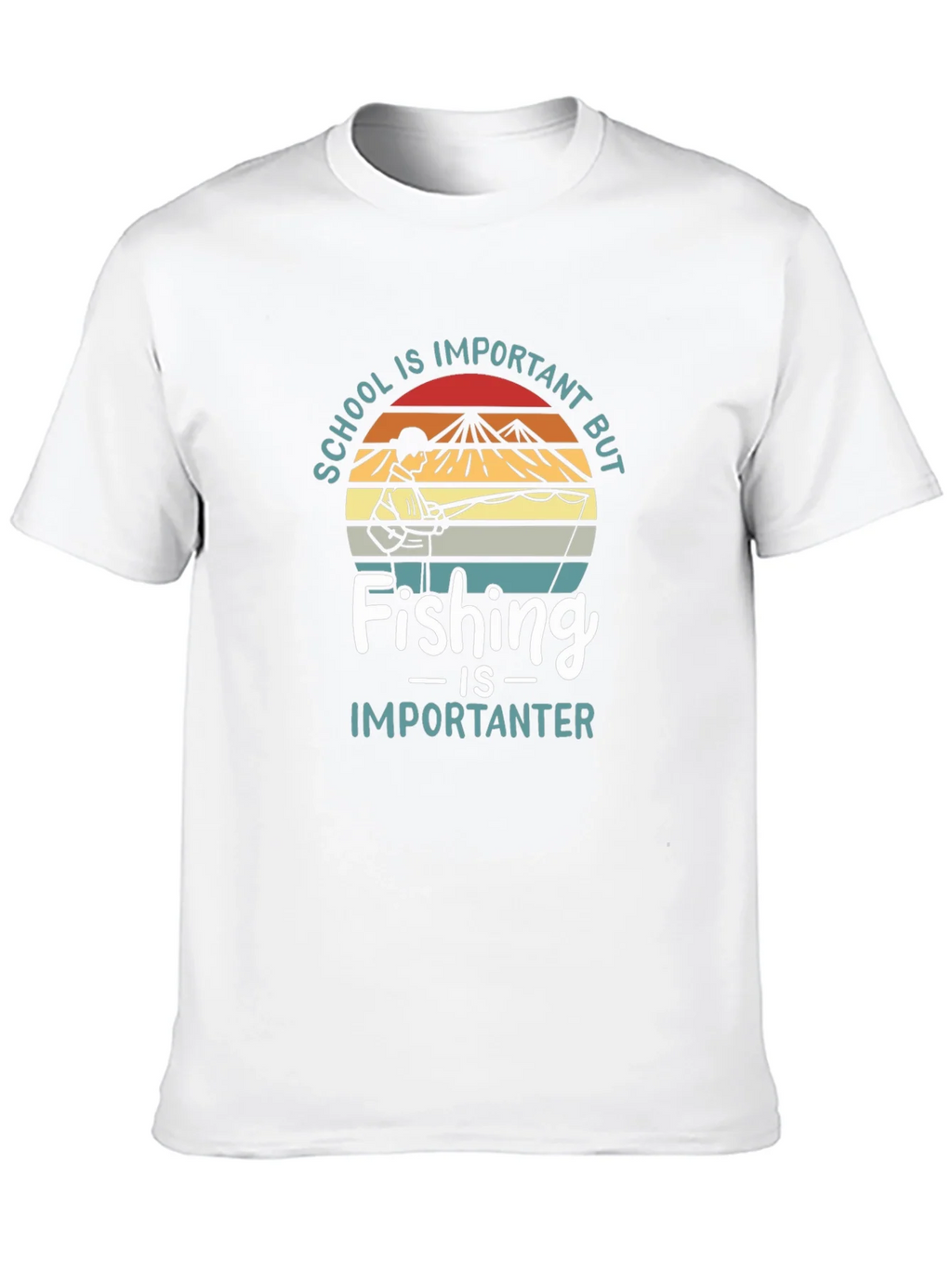 Fishing is Importanter T-Shirt product image 9