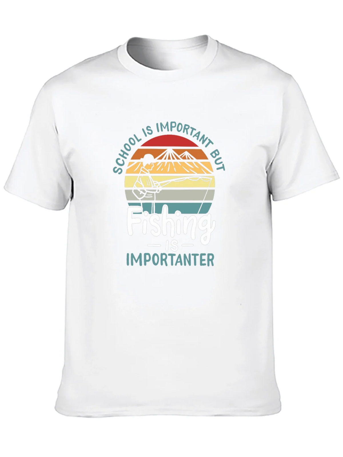 Fishing is Importanter T-Shirt product image 9