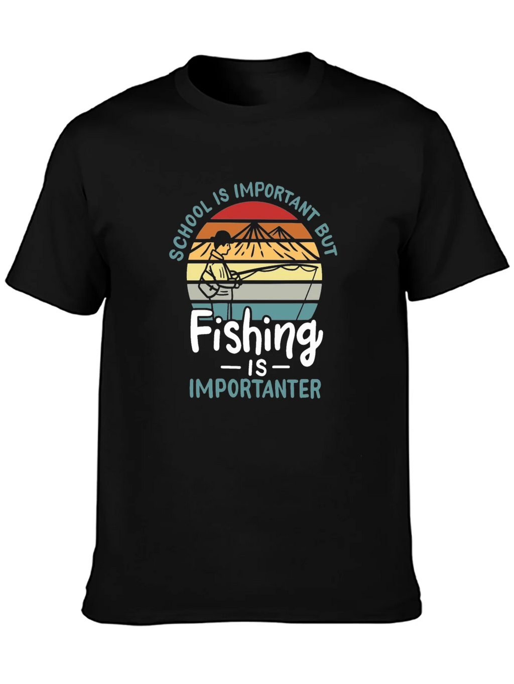Fishing is Importanter T-Shirt product image 3