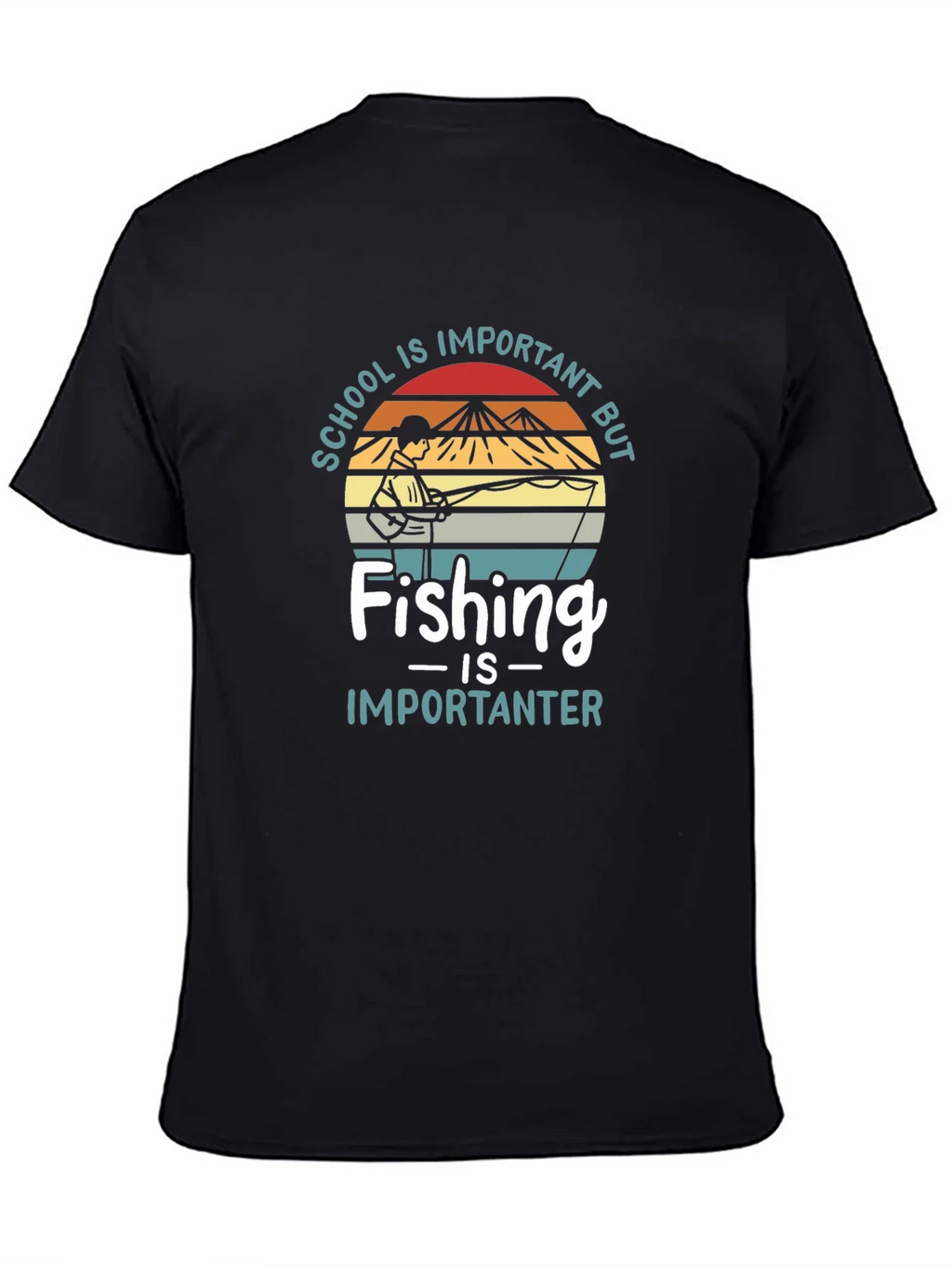 Fishing is Importanter T-Shirt product image 4
