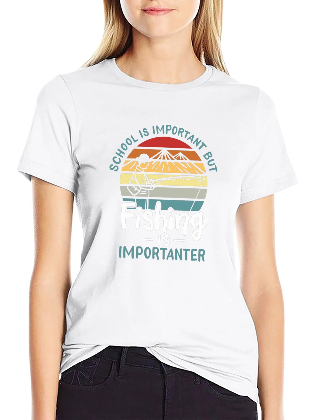 Fishing is Importanter T-Shirt product image 8