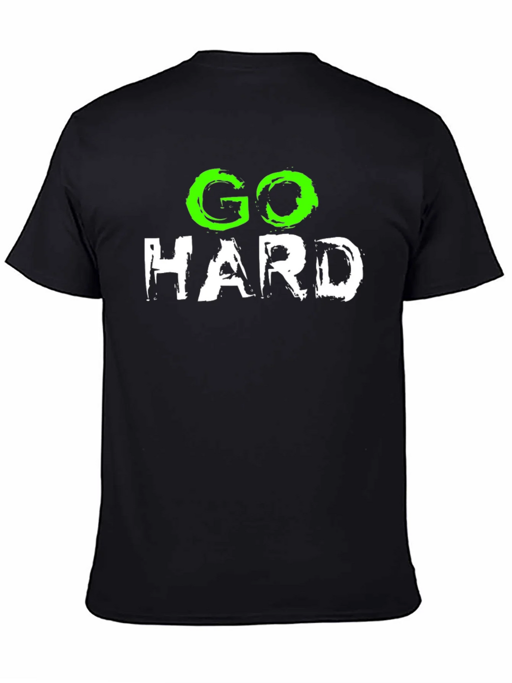 Go Hard Black Graphic T-Shirt product image 4