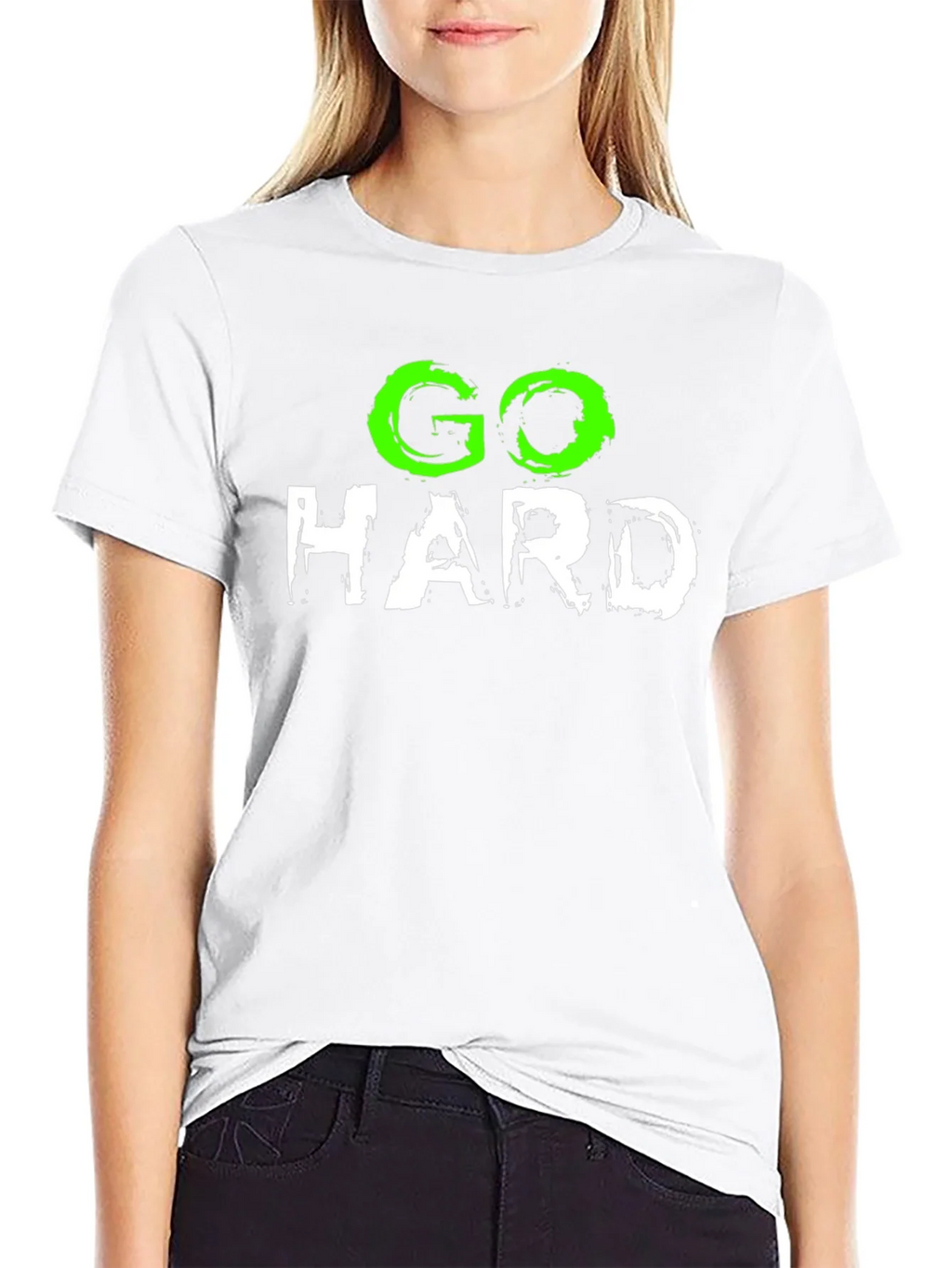 Go Hard Black Graphic T-Shirt product image 8