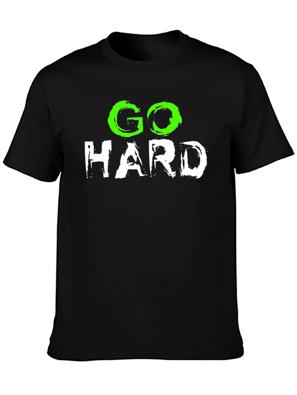 Go Hard Black Graphic T-Shirt product image 3