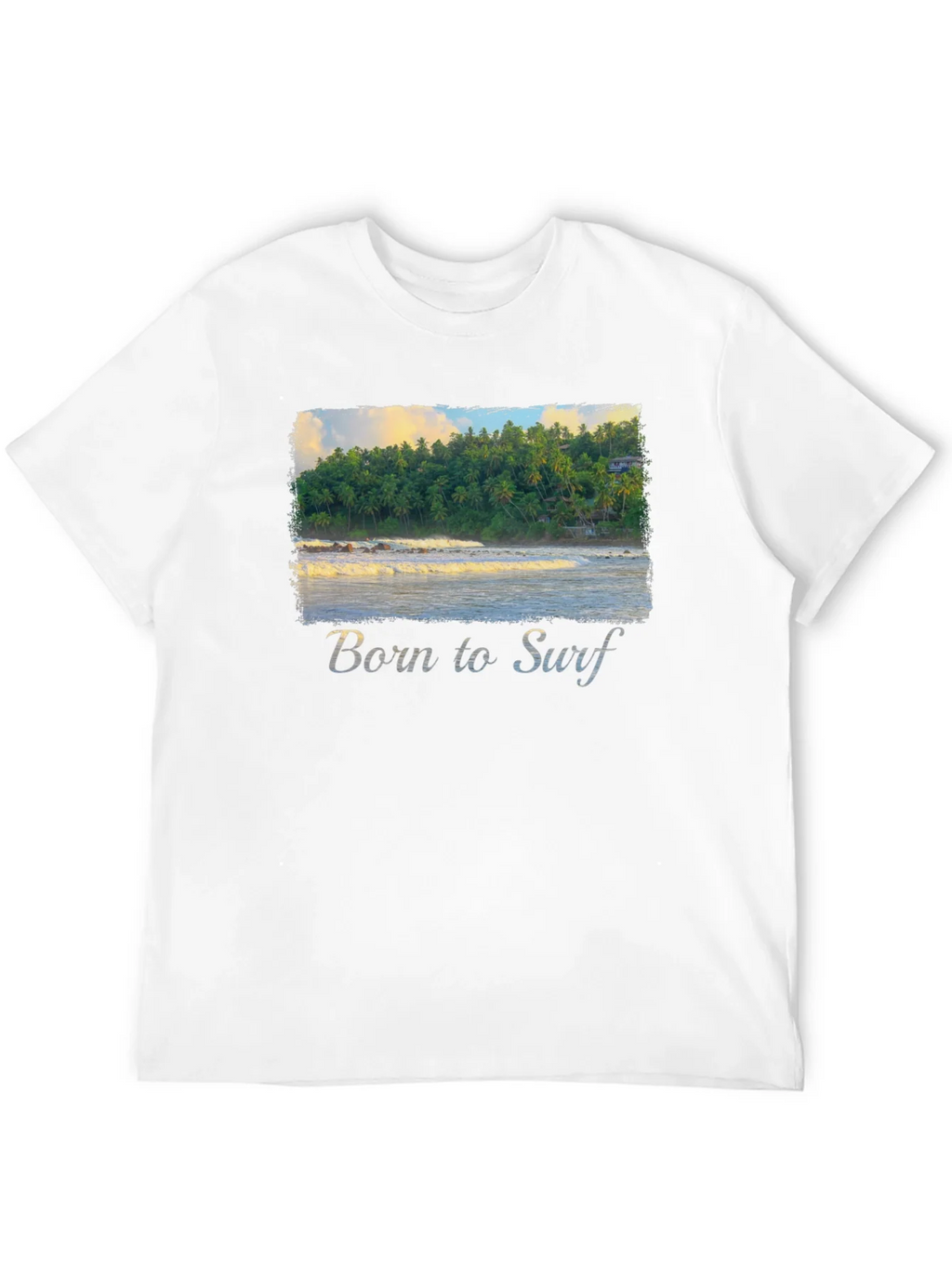 Born to Surf T-Shirt - Tropical Beach Design product image 11