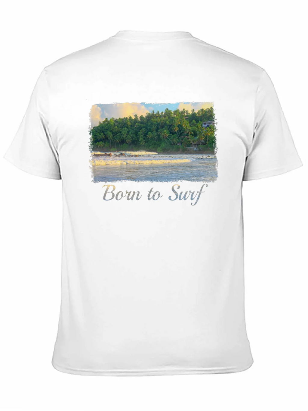 Born to Surf T-Shirt - Tropical Beach Design product image 10