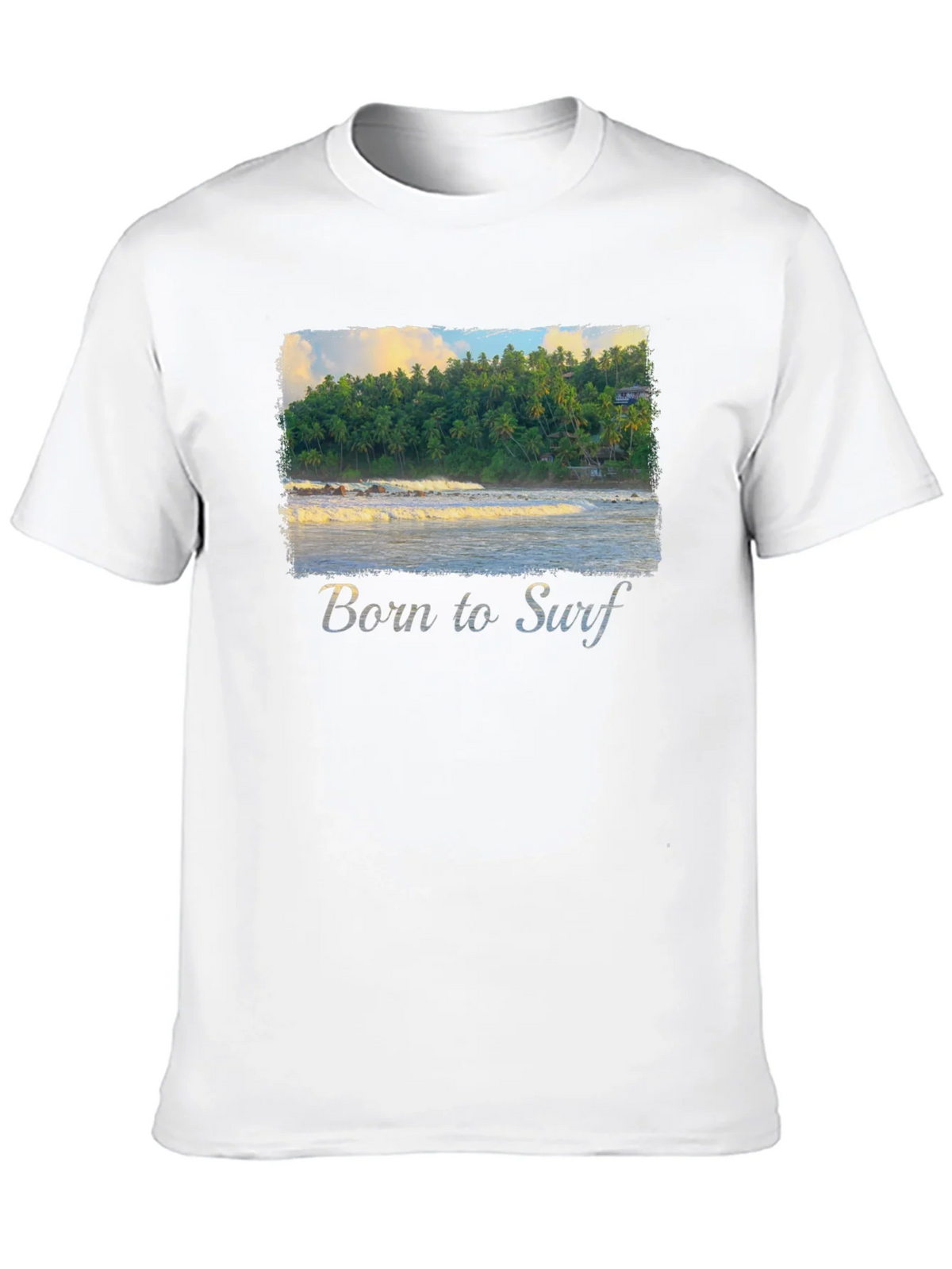 Born to Surf T-Shirt - Tropical Beach Design product image 9