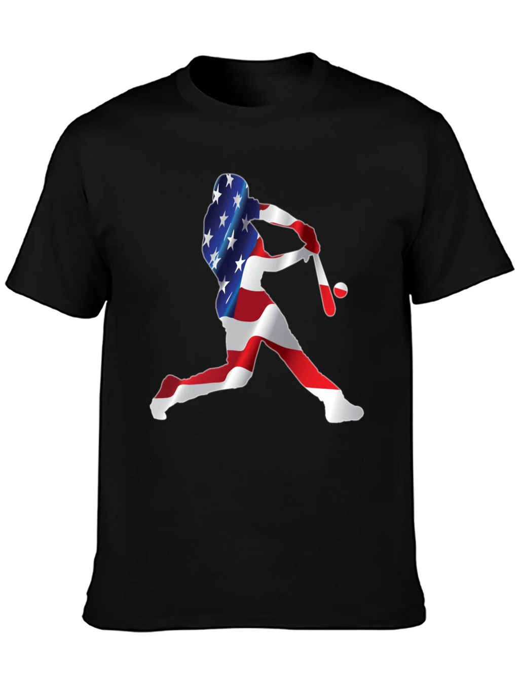 USA Baseball Player Graphic Tee product image 3