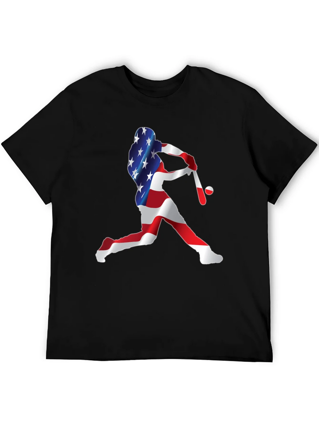 USA Baseball Player Graphic Tee product image 5