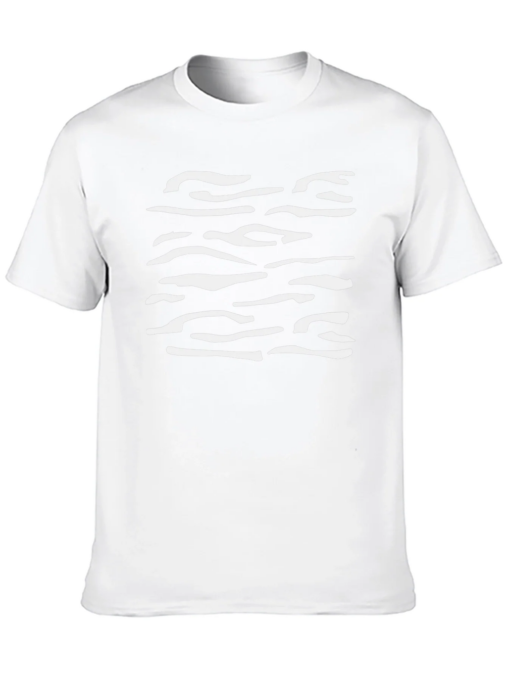 Abstract Stripe Pattern Graphic Tee product image 8