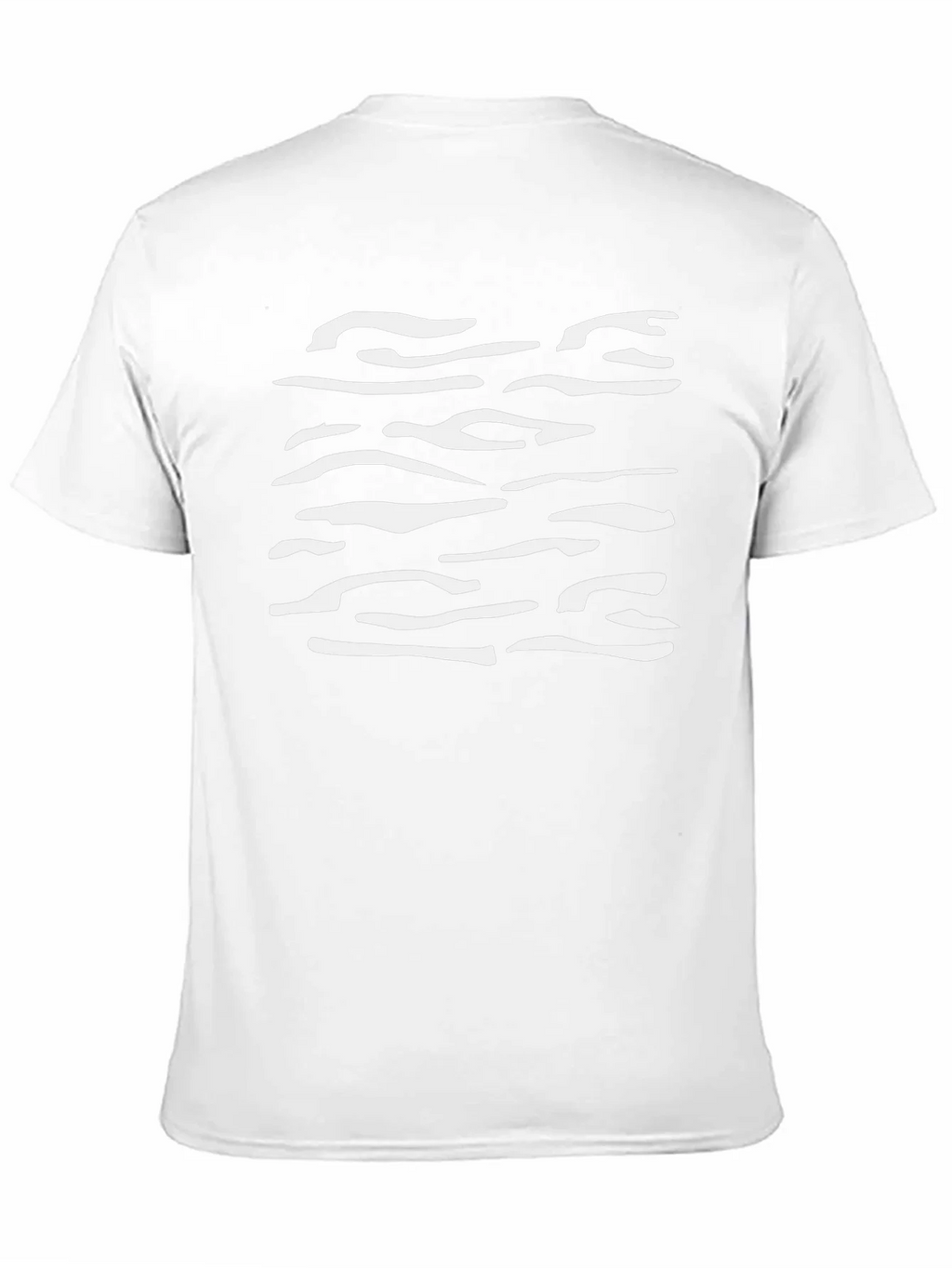 Abstract Stripe Pattern Graphic Tee product image 9