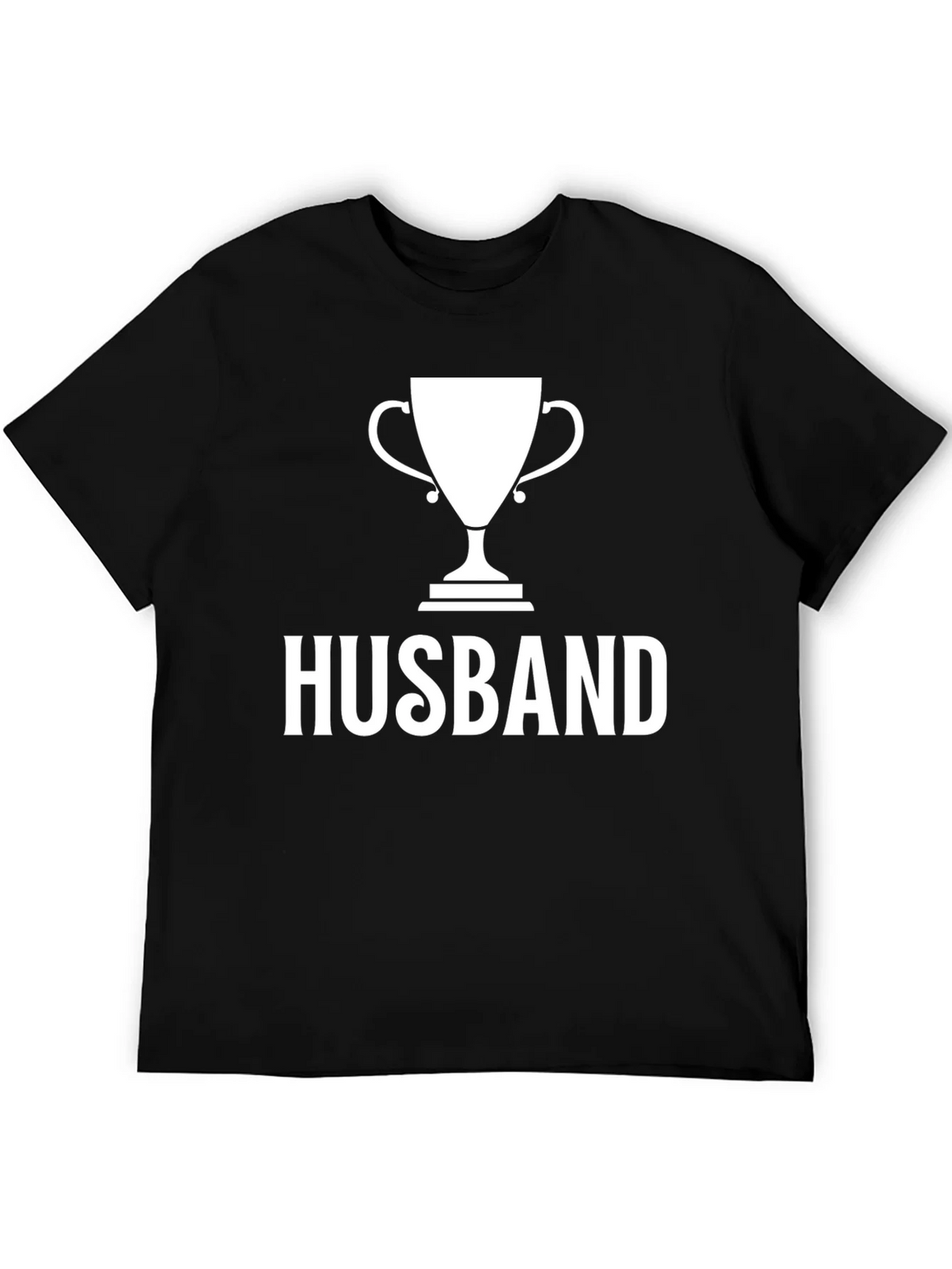 Husband Trophy Graphic T-Shirt - Black product image 5