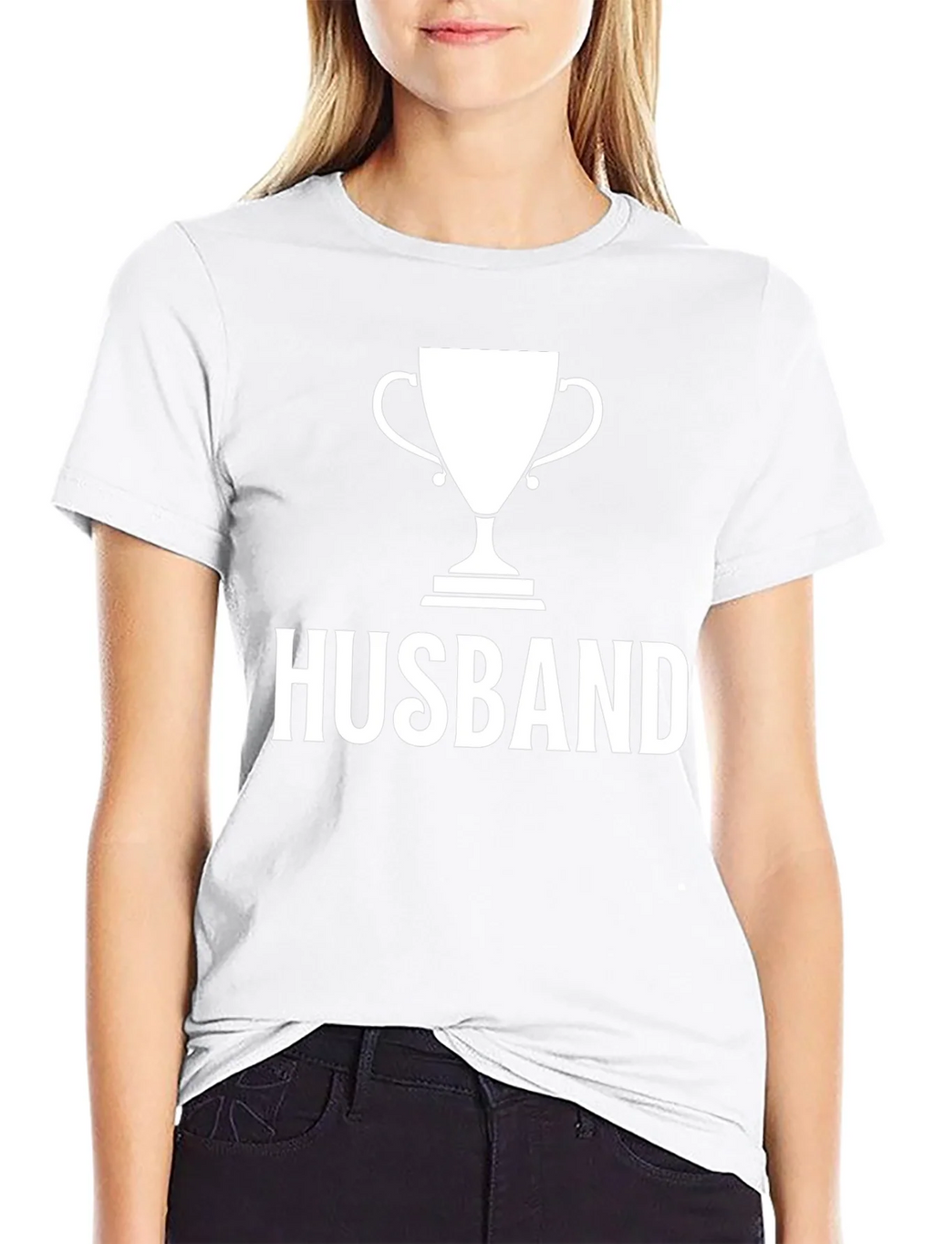 Husband Trophy Graphic T-Shirt - Black product image 8
