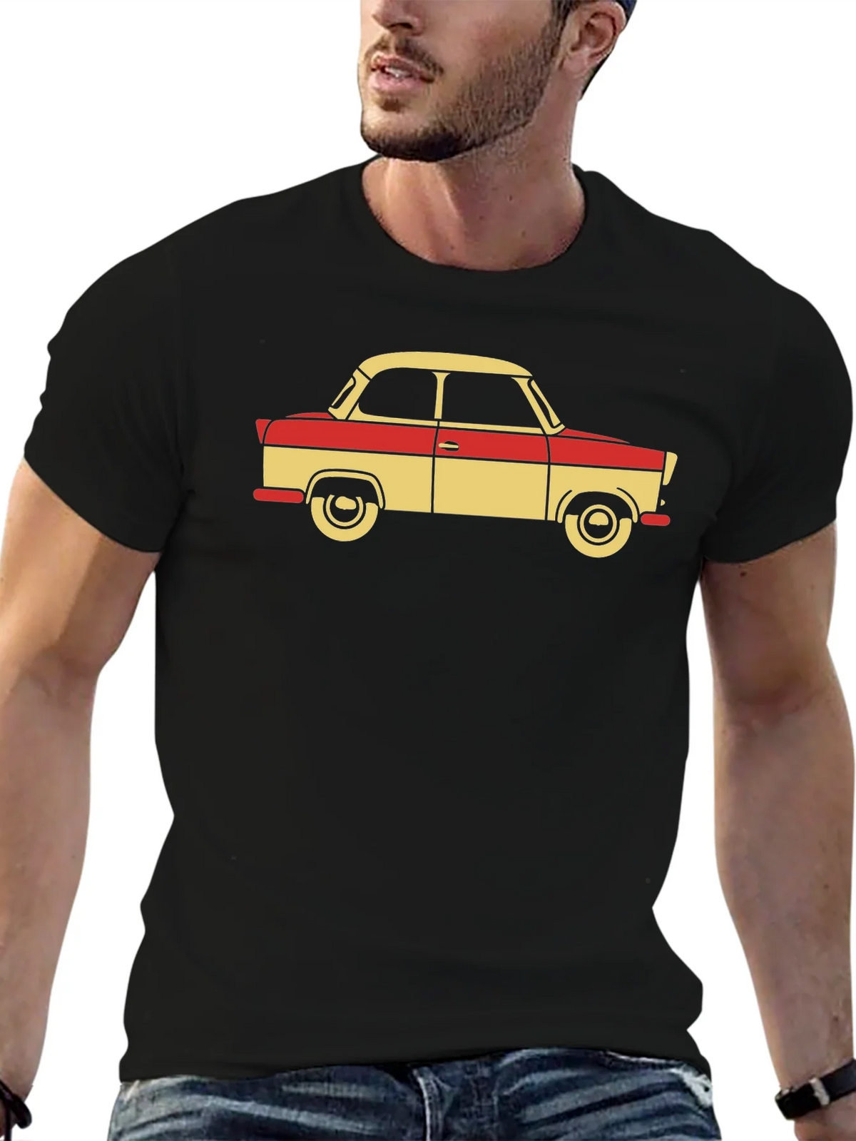 Retro Car Graphic Tee - Classic Auto T-Shirt product image 6